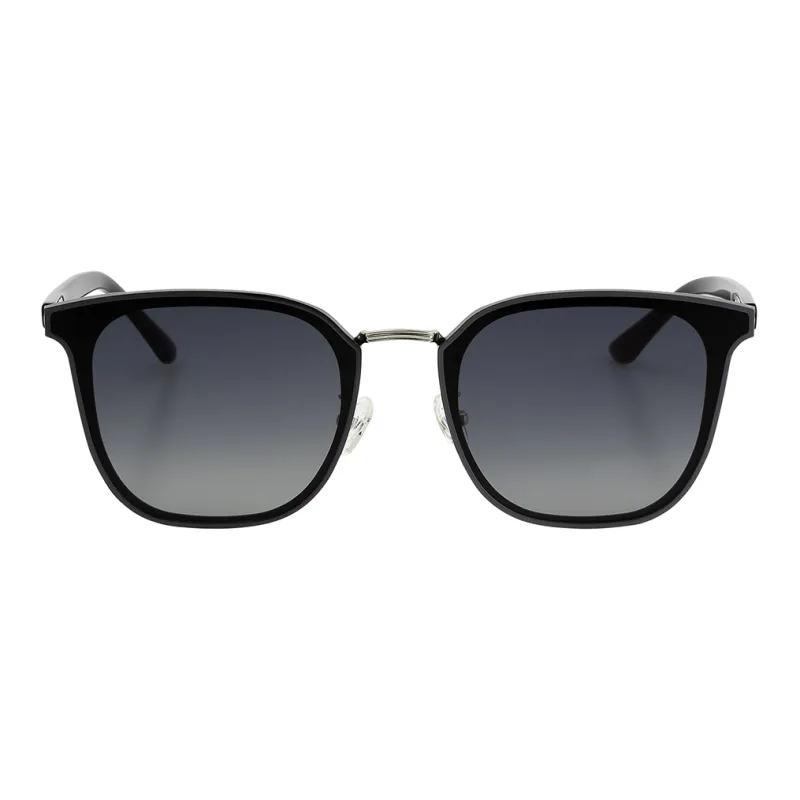 VEDI VERO Acetate Metal Square Sunglasses Men's Black-1