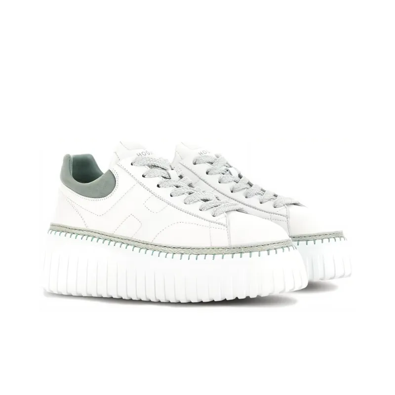 HOGAN H-Stripes Leather Sneakers-2