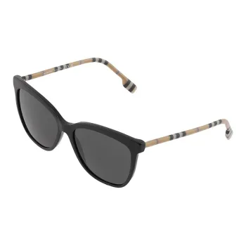Burberry Plastic Square Sunglasses Women's Black