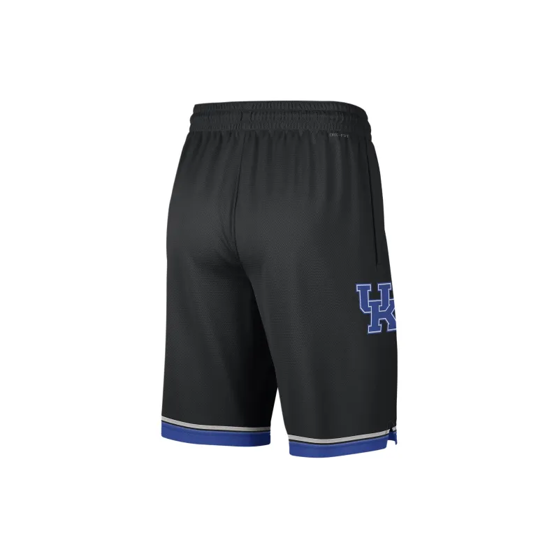 Nike College Kentucky Basketball Shorts Men's Black/Royal Blue/Dark Night Silver-1