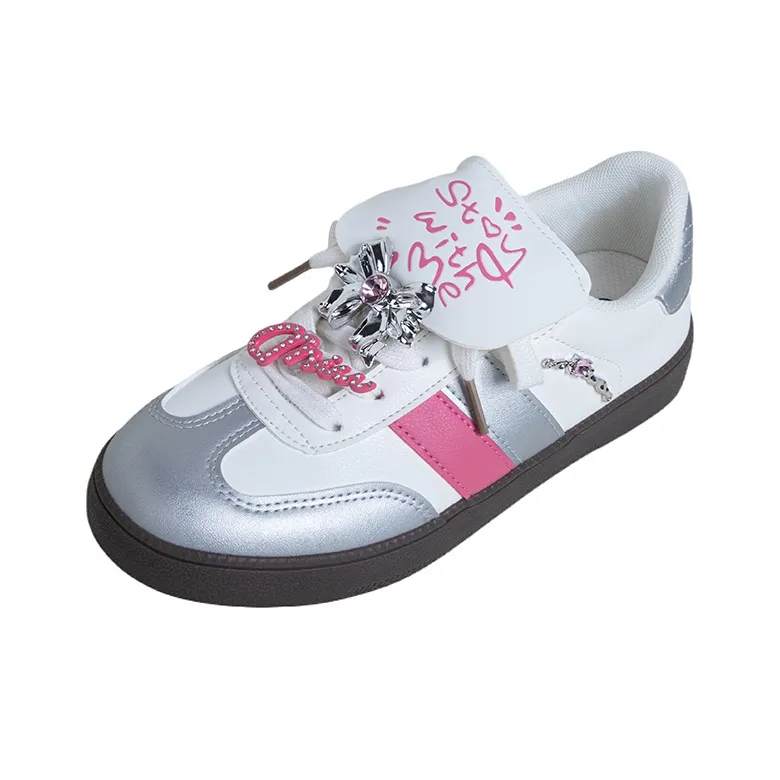 OYNN Young Baby Series Aaahh Cream Puff Shoe Box Anti Slip Wear Resistant Low Top Skateboard Shoes Women's-2