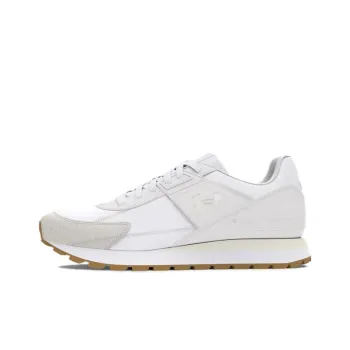 Under Armour Essential Cushioning, Wear Resistant Low Top Casual Shoes Men's White Brown