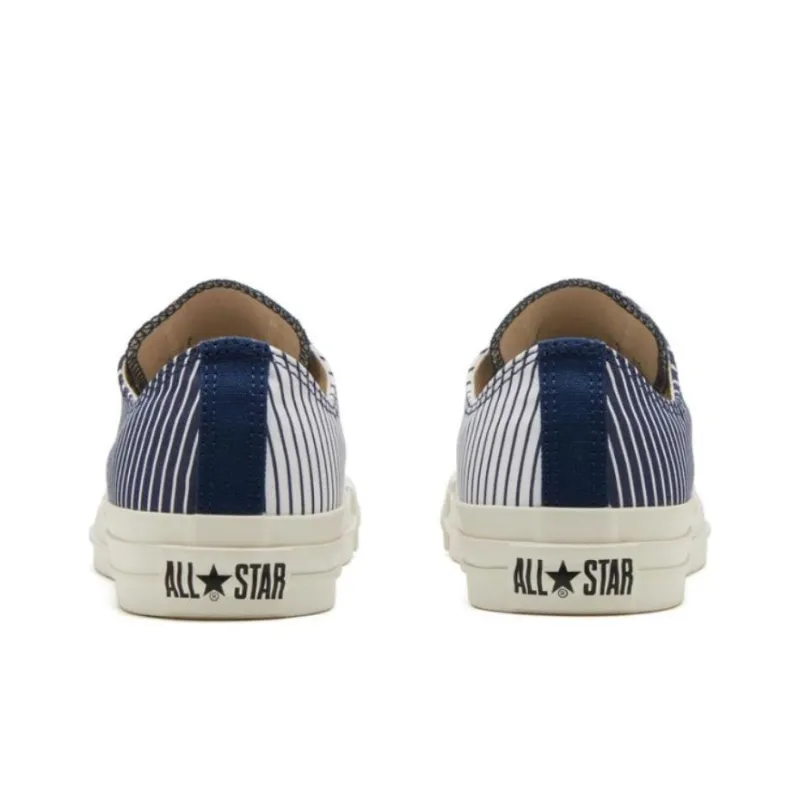 Converse All Star Slip Resistant, Abrasion Resistant, Breathable Low Top Canvas Shoes Unisex Blue Japan Version-3
