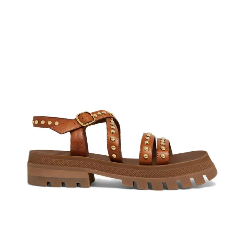 CELINE Clea Stylish Sandals Women's Tawny-1