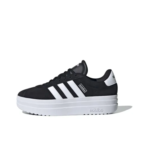 Adidas VL Court Bold J 'Black White'