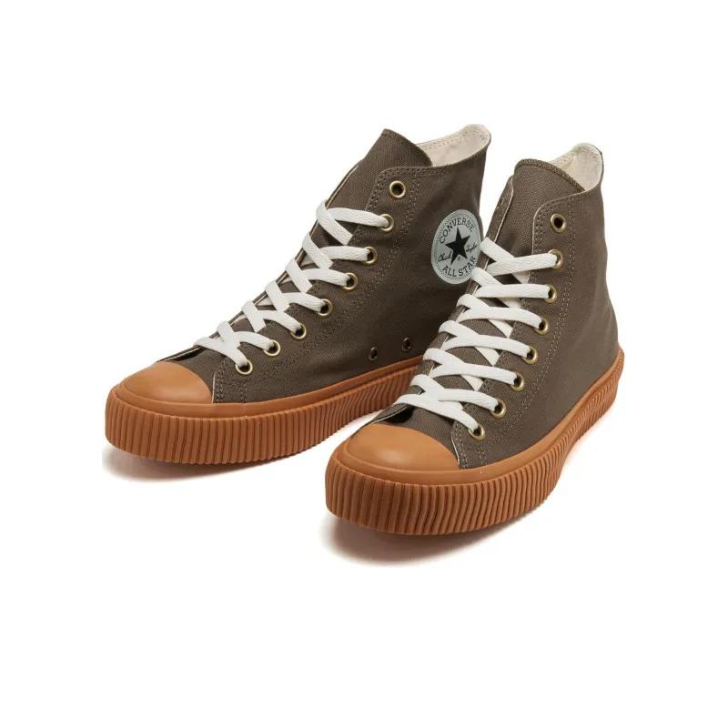 Converse All Star Abrasion Resistant Shock Absorbers High Top Canvas Shoes Unisex Brown Japan Version-2
