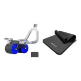 Blue Set (Abdominal Roller+Yoga Mat)