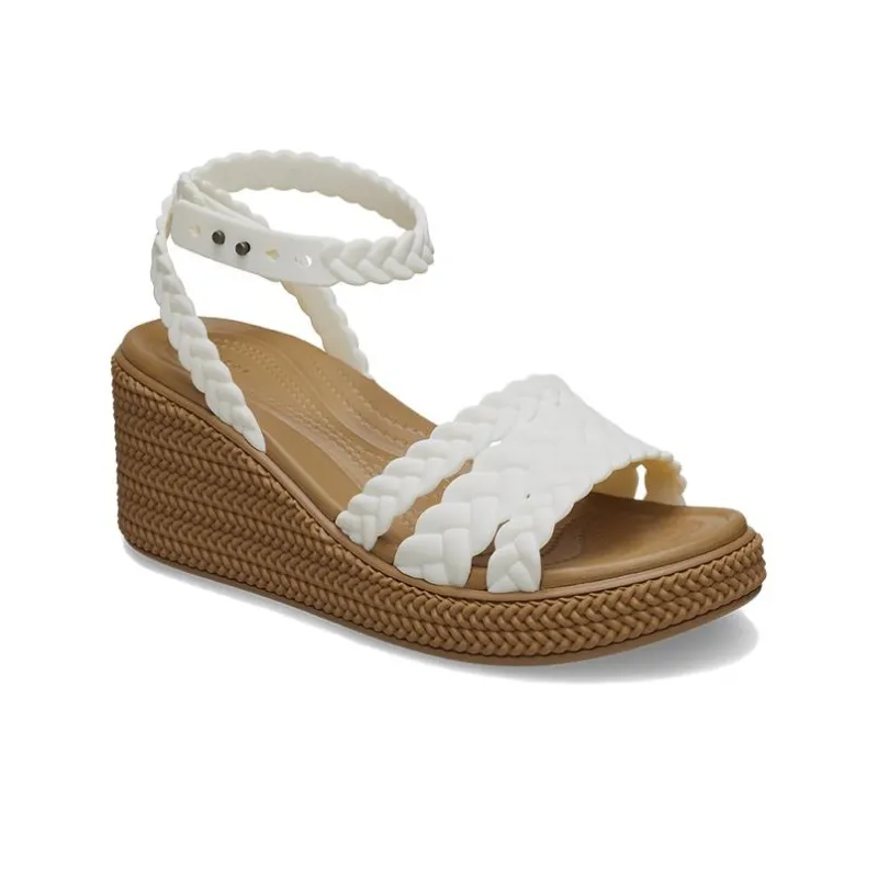 Crocs Strap Sandals 7.5cm Women's White-1