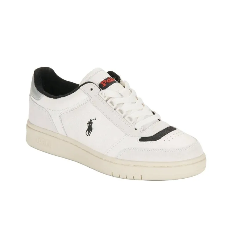 Polo Ralph Lauren Low Top Skateboard Shoes Women's White-2
