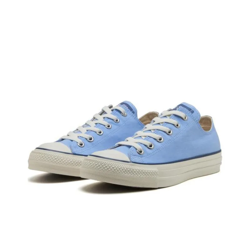 Converse All Star Anti Slip Wear Resistant Low Top Canvas Shoes Unisex Blue Japan Version-2