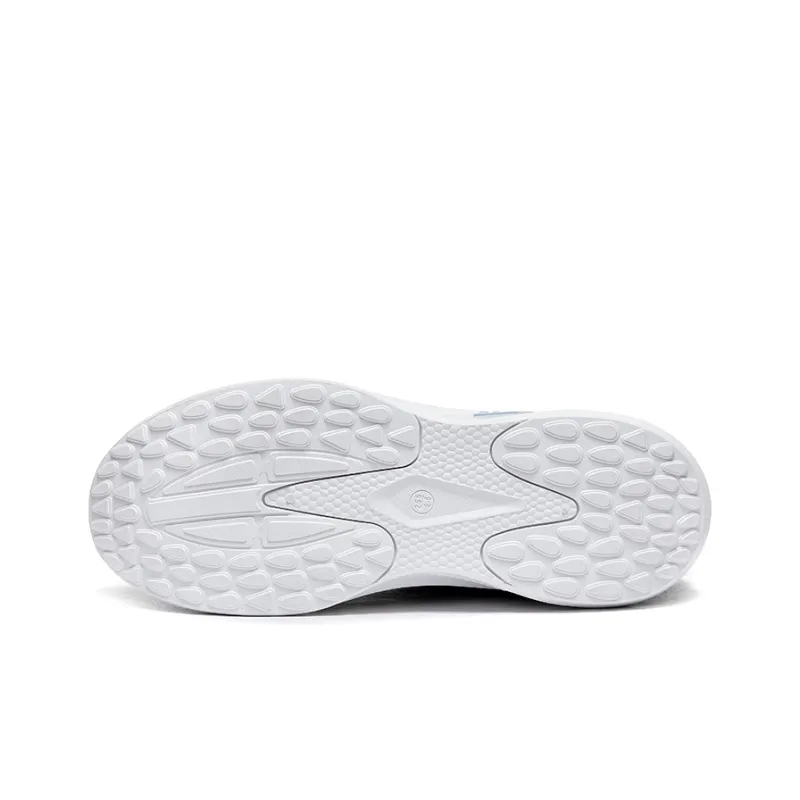 WARRIOR Running Shoes Men Low Top Light Blue-3