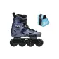 Navy Blue Roller Skates[40]+Blue Shoulder Bag