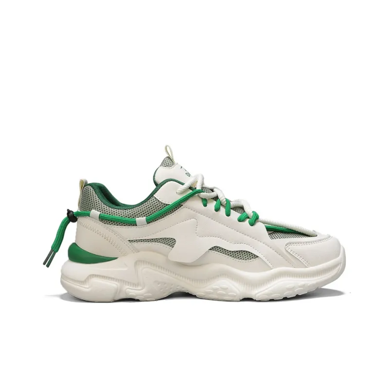 DEERWAY Wear resistant And Lightweight Low Top Chunky Sneakers Men's-3
