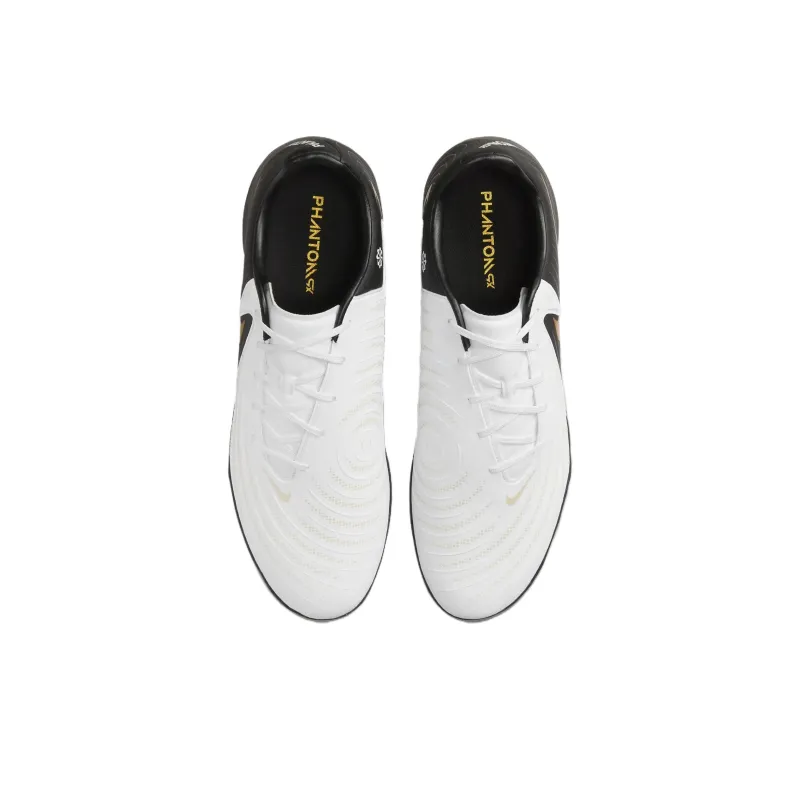 Nike Phantom Gx 2 Academy Ic 'White Metallic Gold Black'-3