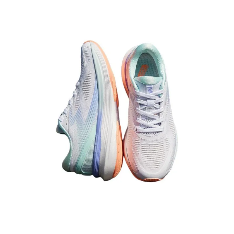 361° Spire 2 Cushioning Breathable Low-Top Training Running Shoes Women's White Blue-2