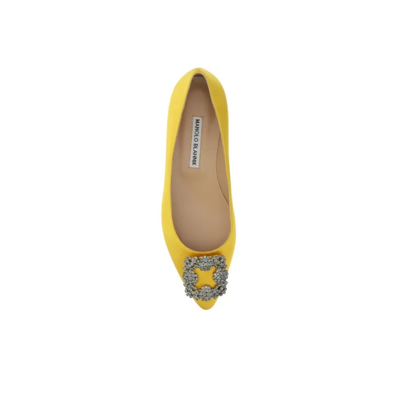 MANOLO BLAHNIK Women's Casual Shoes Women's Yellow-4