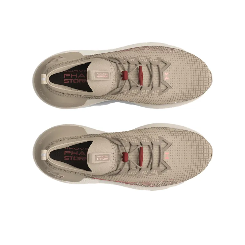 Under Armour HOVR Phantom 3 SE Storm Slip-Resistant Cushioning Low-Top Running Shoes Unisex Khaki-3