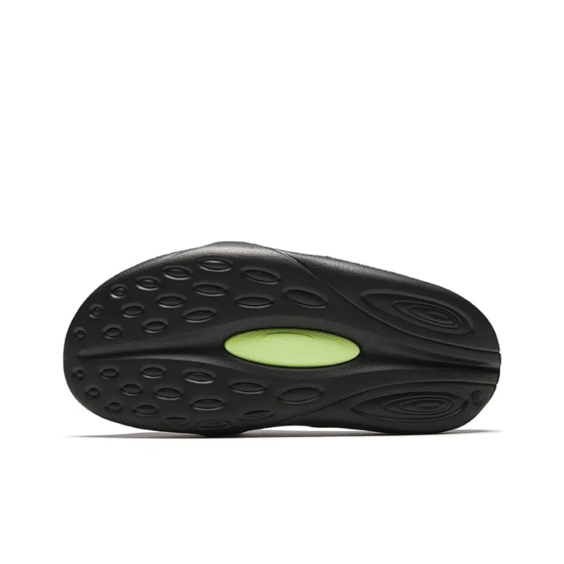 Anta Pool Shadow Slide Slippers Men's Black Green-4