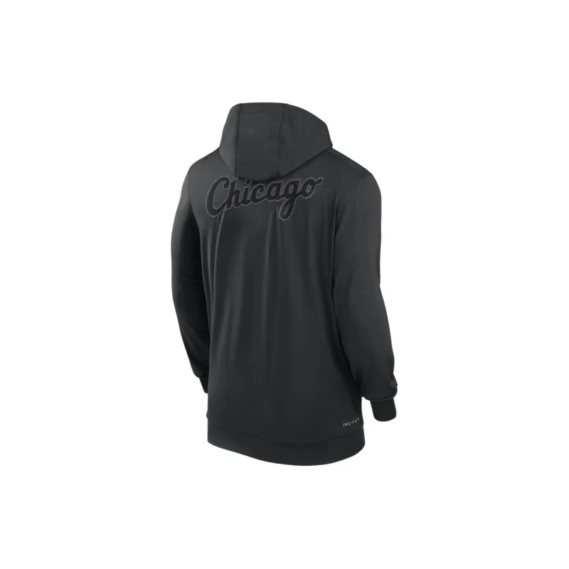 Nike x MLB Dri-FIT Travel Sweatshirt Chicago White Sox Men's Black-1