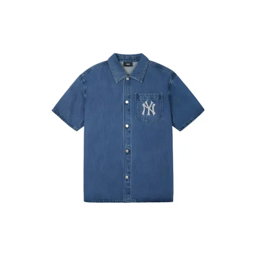 MLB New York Yankees Shirts Unisex Indigo