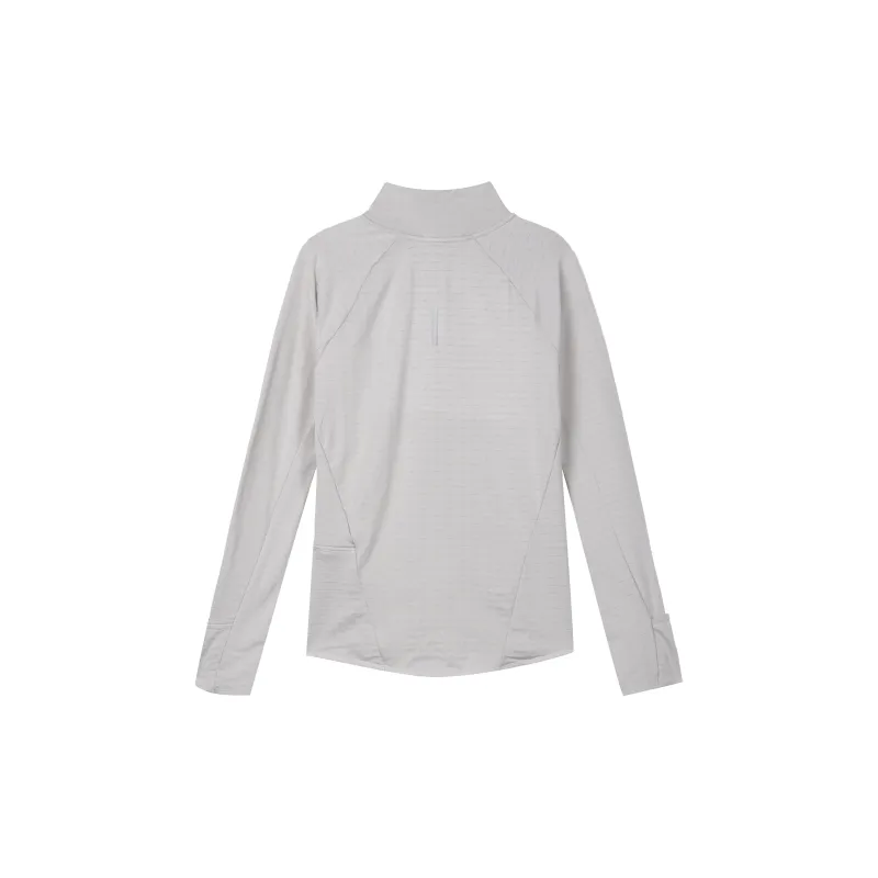 Nike Therma-FIT Stand Collar Long-Sleeve T-Shirt 'Light Gray'-1