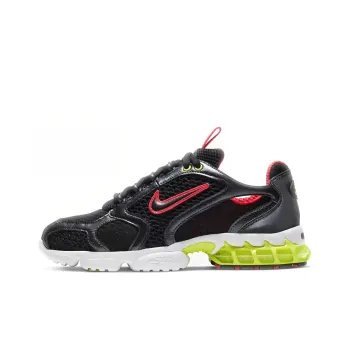 Nike Air Zoom Spiridon Cage 2 Metallic Hematite Track Red Volt Women's