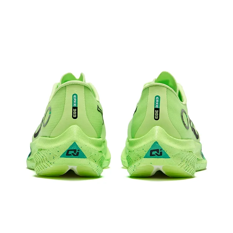 Erke Zhijing 2.0 Cushioning Rebound Low-Top Running Shoes Men's Non-Burnt Green-3
