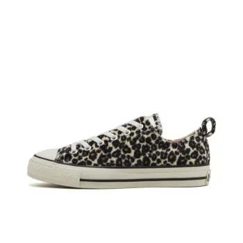 Converse All Star R Leopard Fur OX Wear resistant And Lightweight Low Top Canvas Shoes Unisex Leopard Print