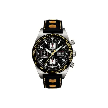 TISSOT Automatic Mechanical Movement Men's Watches Watch 41mm Black Dial Stainless Steel Case Cow Leather Strap