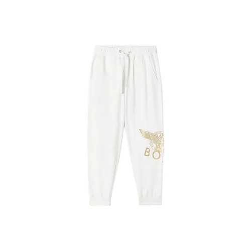 Boy London Casual Pants Unisex White
