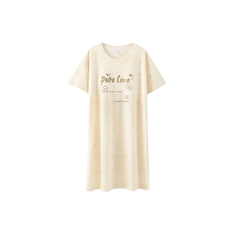 Sharefun Nightgown Women's Apricot-0