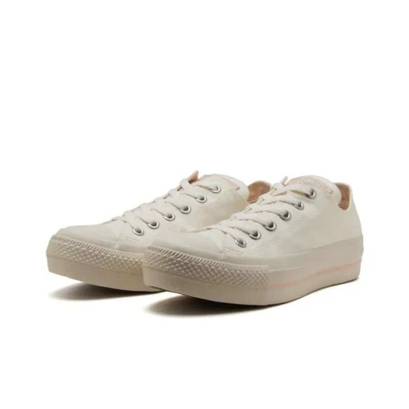 Converse All Star PLTS Rubber Patch OX Durable Cushioning Low Top Canvas Shoes Women's White-2