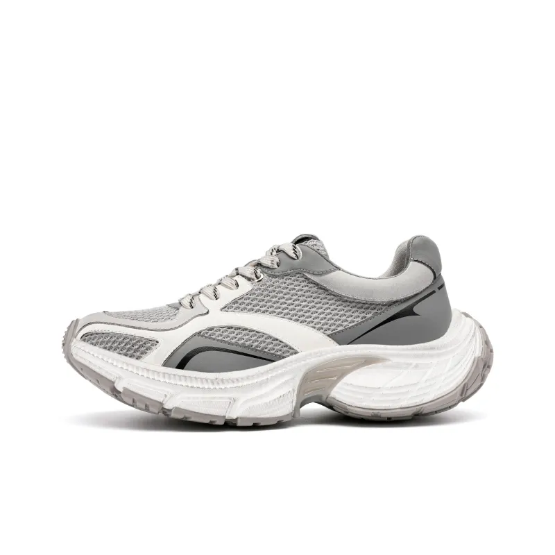 C°BANNER Chunky Sneakers Men Low Top Black-0