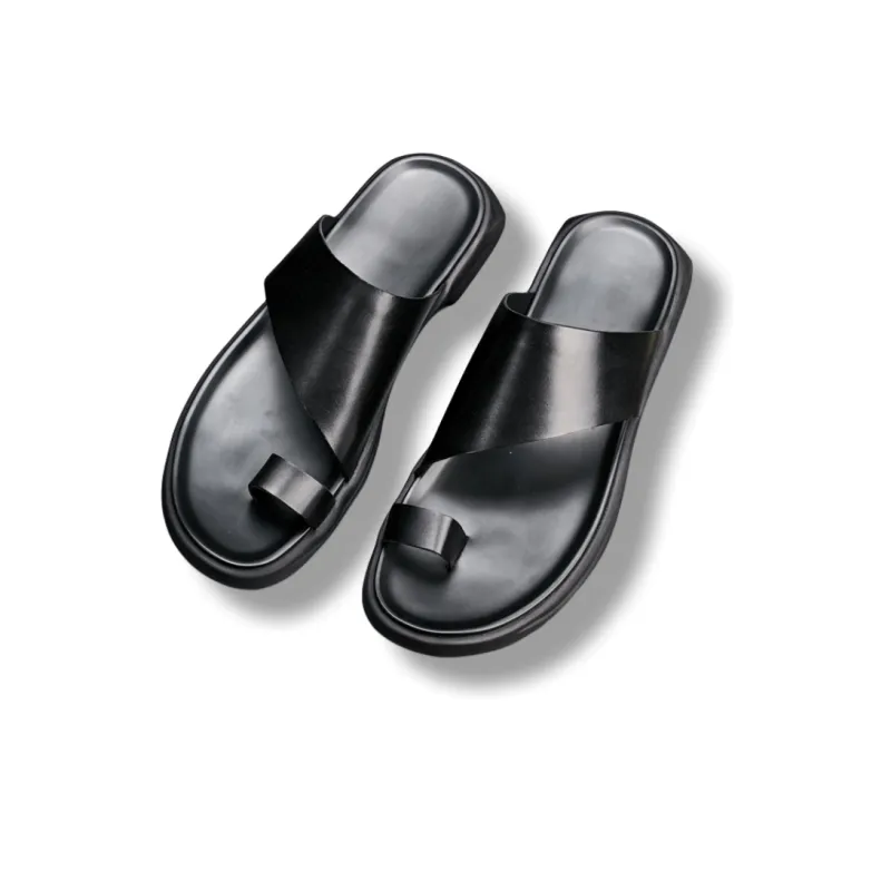 Brounvanm Slide Slippers Men's Black-3
