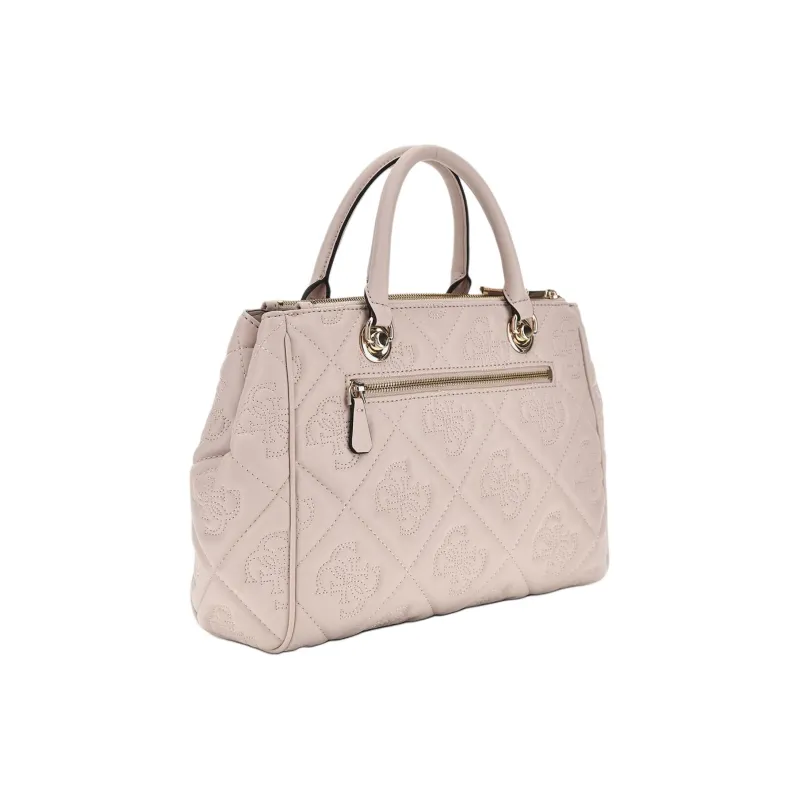 GUESS Polyurethane Shoulder Bag Crossbody Bag Handbag Women's Cream-1