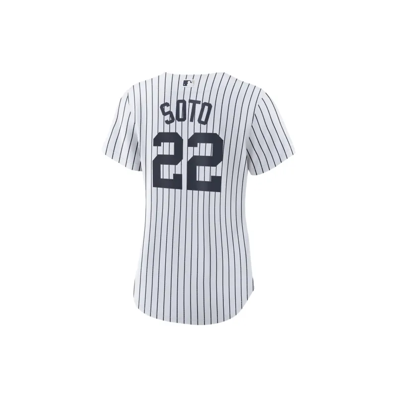 Nike MLB Collaboration Juan Soto New York Yankees Soccer Jersey Women's White-1