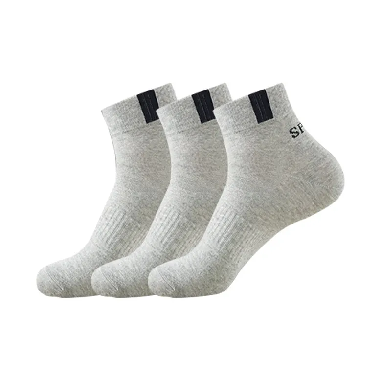 H YXIANG Mid Calf Socks Men's 3 Pack-2