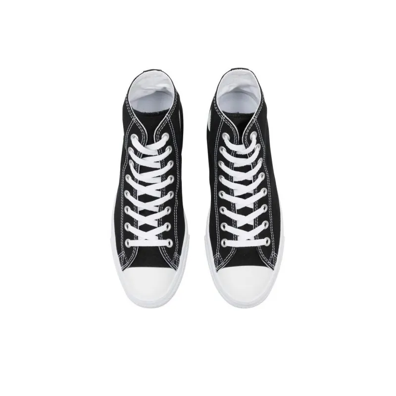 Converse All Star Light HI Abrasion-Resistant Cushioning Slip-Resistant High-Top Canvas Shoes Unisex Black White-3