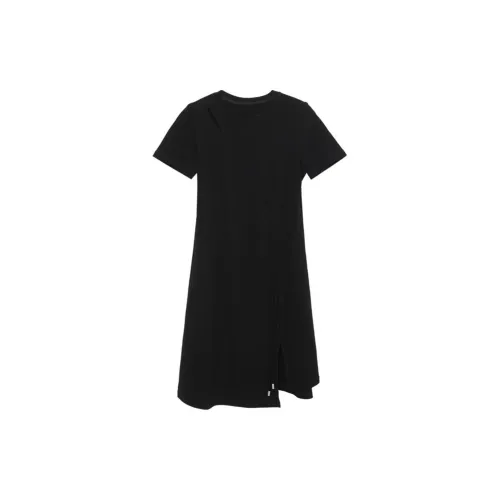 Asuka and new sake Short-Sleeved Dresses Women's Black CB01