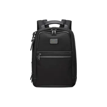 HORSEMEN Ballistic Nylon Business Commute For Business Travel Backpack Double Shoulder Medium Size Women's Black