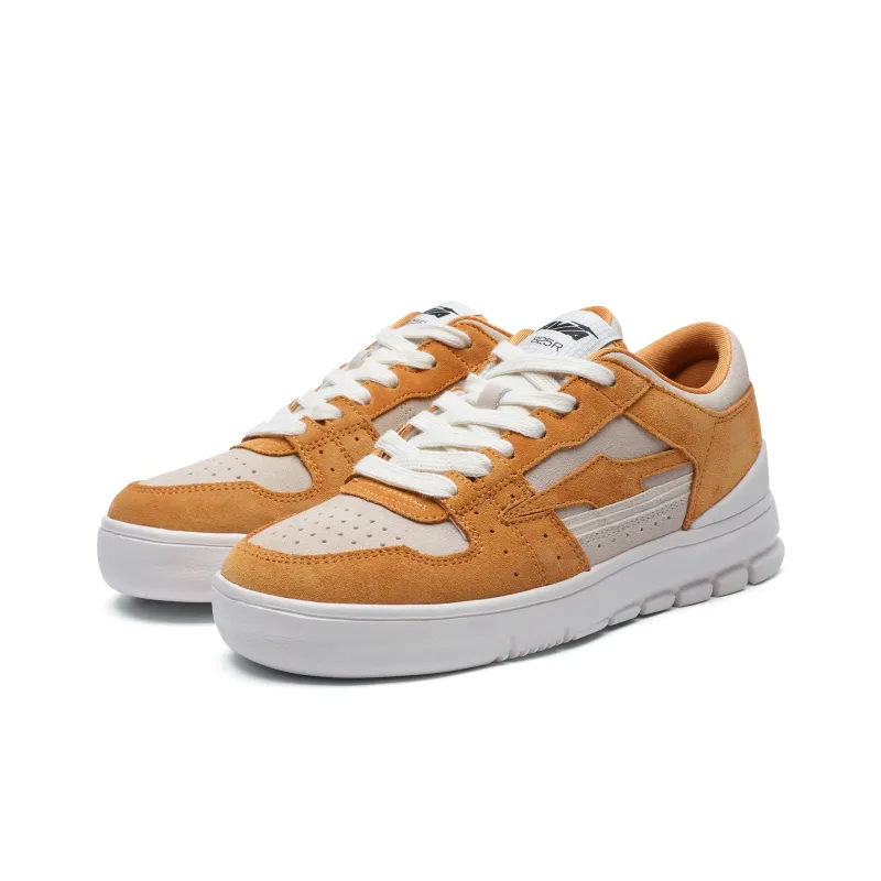 AVIA 825R Series Low Top Skateboard Shoes Women's White Orange-2