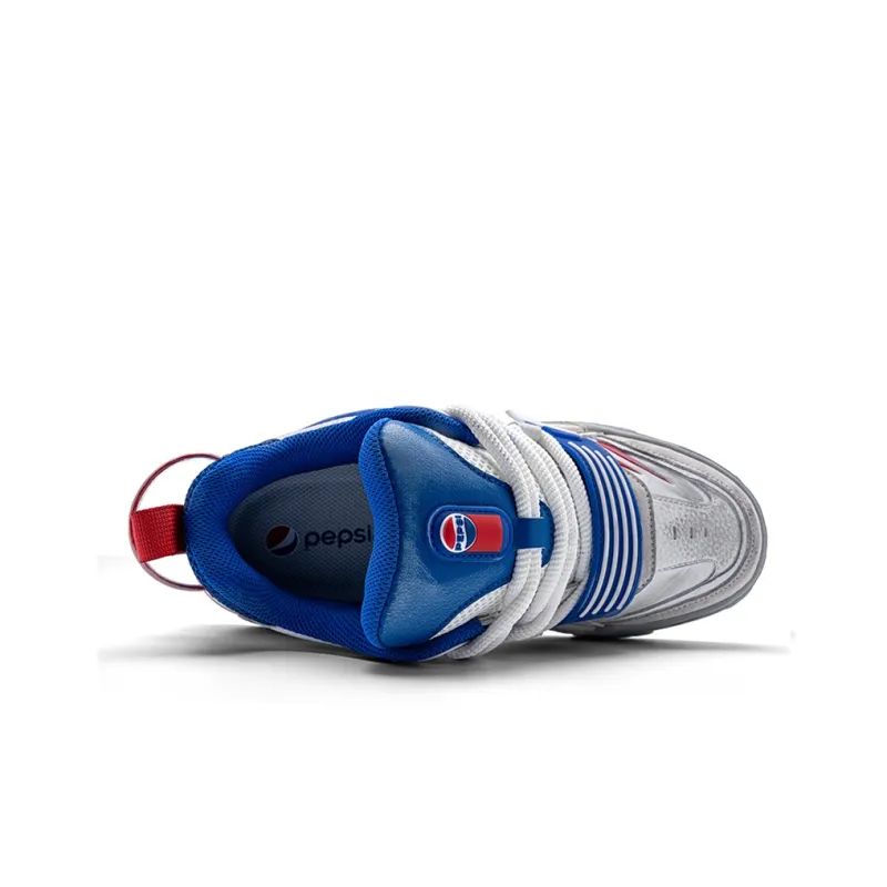 Pepsi Cushioning Wear-Resistant Low-Top Skateboard Shoes Men's-15