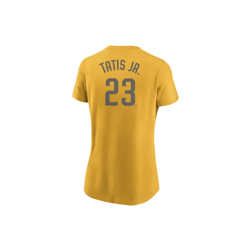Nike Regular T-Shirt Women's Gold-1