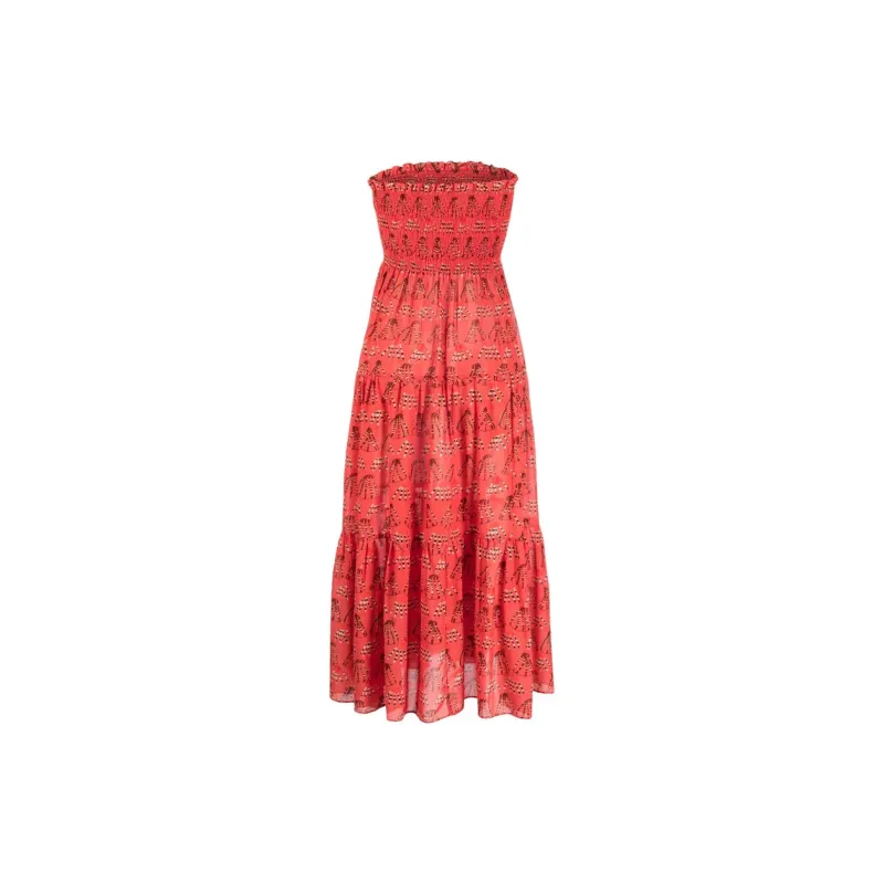 Ulla Johnson Lucca Graphic-print Dress-1