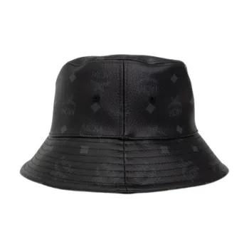 MCM Monogram Printed Pull-On Bucket Hat