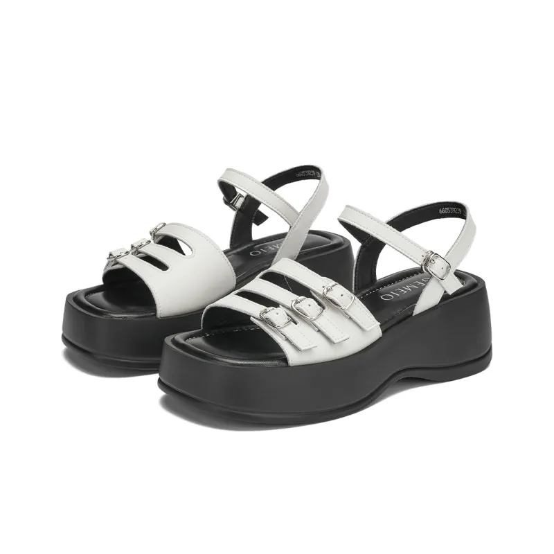 GEMEIQ One Strap Sandals 6.5cm Women's-4