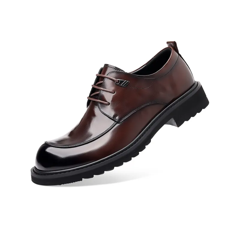 Mulinsen Dress Shoes Men Low Top Black, Brown-11