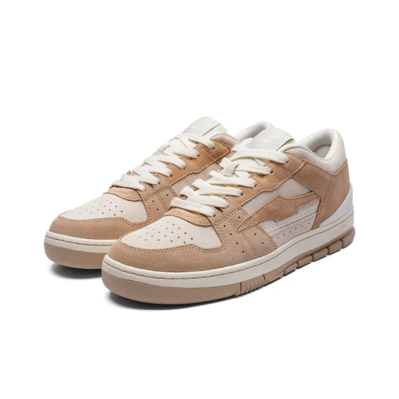 AVIA 825R Series Wear Resistant Slip Resistant Low Top Skateboard Shoes Men's Beige Yellow-2