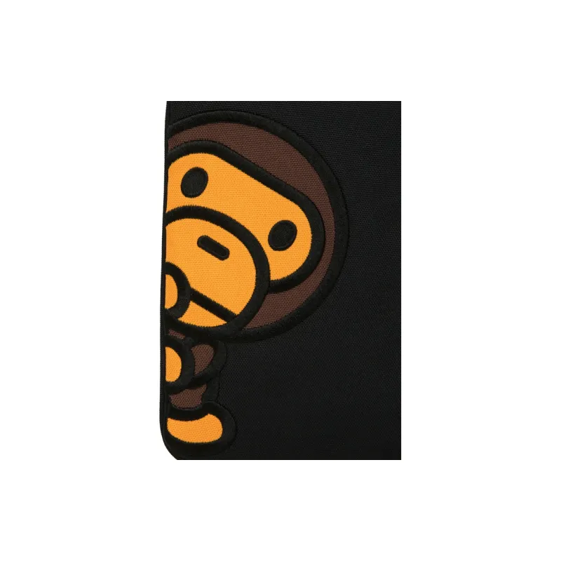 Aape Polyester Cell Phone Pouch Medium Size Women's Black-3