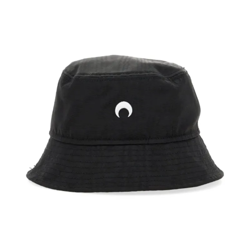 Marine Serre Logo Embroidered Bucket Hat-2